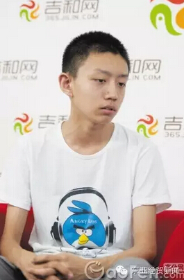 中考狀元孟楠 597分 來自長春市第五十二中學